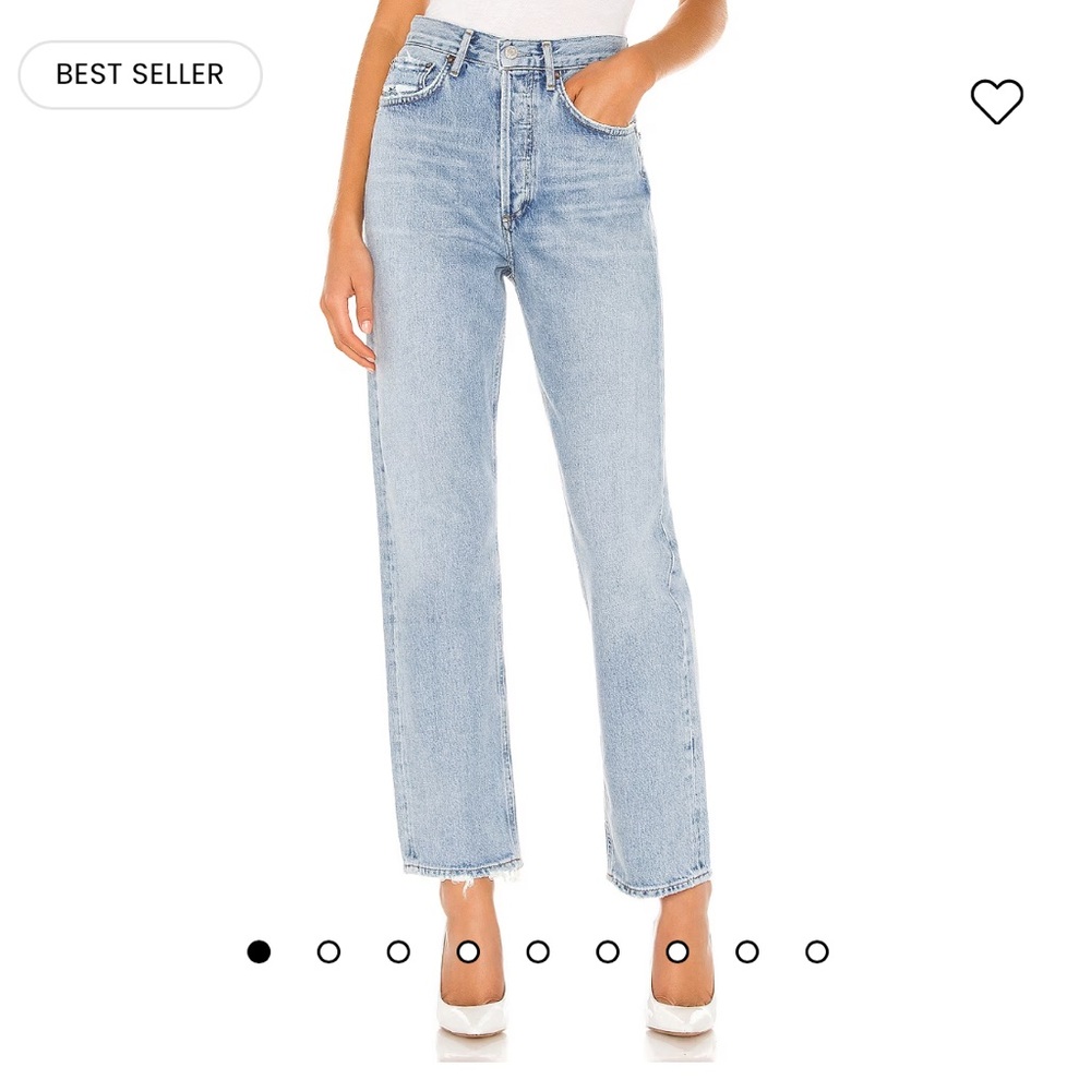 90's Mid Rise Loose Fit in Snapshot
AGOLDE